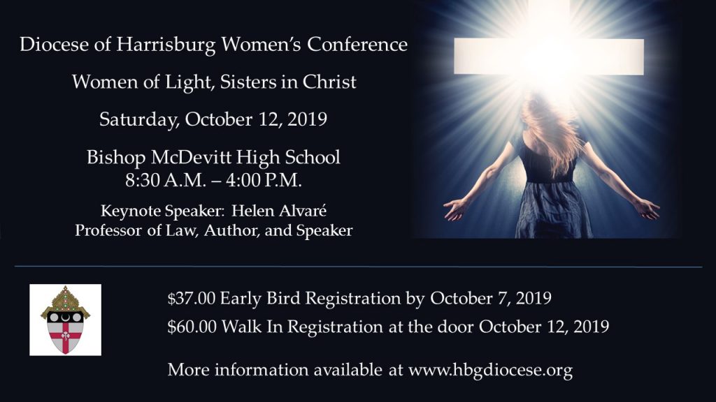 Diocesan Womens Conference.10.12.19 – Saint Catherine Labouré Catholic ...