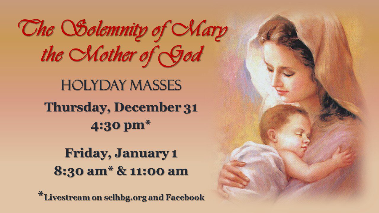 New Year’s Mass Schedule Saint Catherine Labouré Catholic Parish